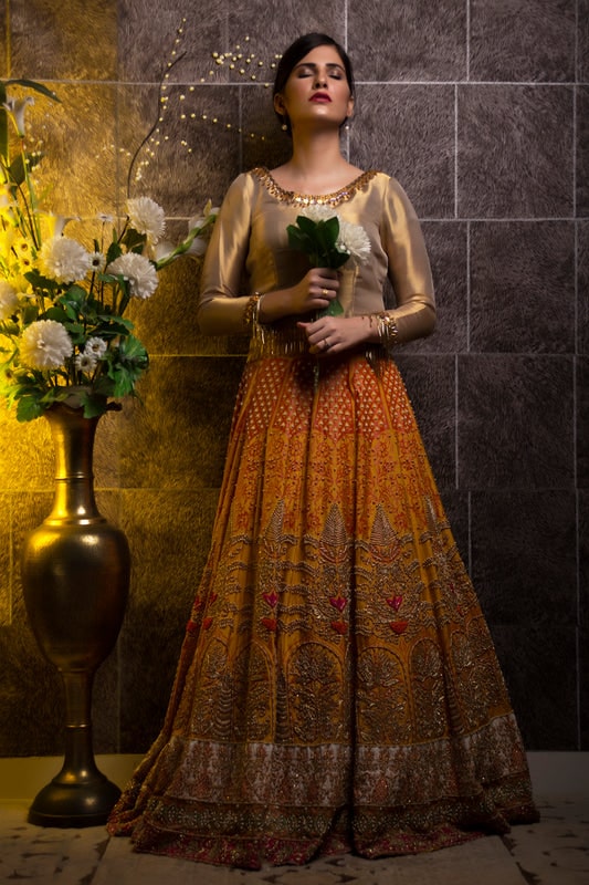 AANGAN-E-SURAJ - Zohaib Qadeer Couture
