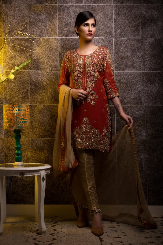 SURKH AANGAN - Zohaib Qadeer Couture